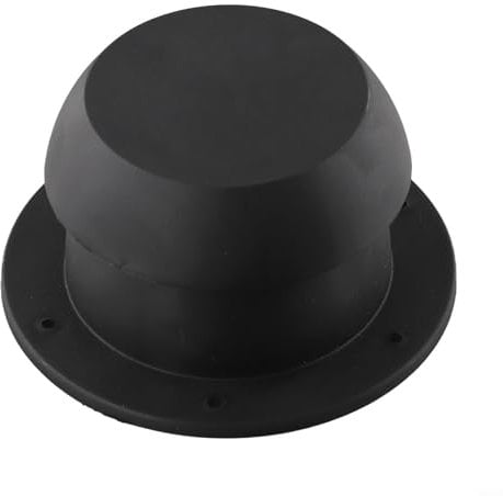 RV Vent Cover Mushroom Head Roof Vent Cover, Waterproof ABS Exhaust Fan Outlet For RV Camping Trailer Caravan 134.5x71.5x80mm(black)