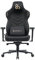 NEWSKILL Banshee Pro – Silla Gaming con Reclinación 180°, Reposabrazos 4D, Soporte Lumbar, Tela Transpirable Color Negro - Dorado