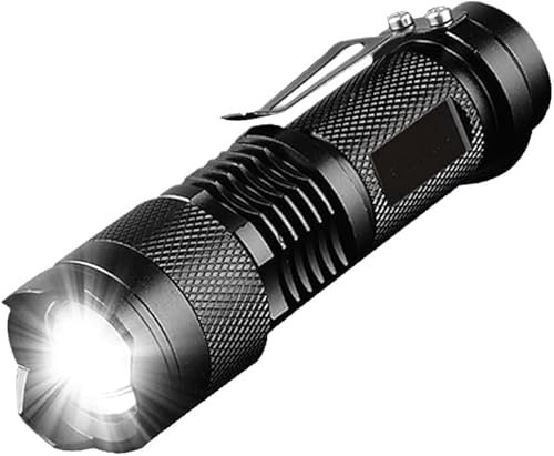 HYVCZP LED Taschenlampe Rotlicht Multifunktionale Arbeitsleuchte Tragbare Mini Lampe 3 Modi Taschenlampe Ideal 2 Pack für Camping, Wandern, Nachtsicht, Nachtangeln, Astronomie und Notfälle