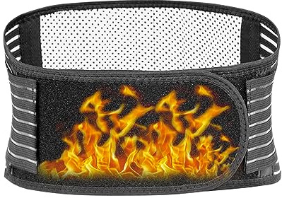 Turmalin Rückenbandage, Magnettherapie Gürtel, Wärmender Lendenwirbelstütze Gürtel,Wärmegürtel, Nierengurt Selbsterwärmende,Rückenstütze, Rückenstützgürtel Rückengurt,Hilft bei Rückenschmerzen,115CM