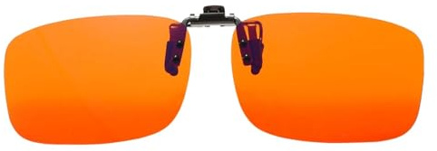 AXNKDH Blue Light Blocking Clip On Glasses, Computer and Gaming Eyewear for Better Night Sleep, Anti Eye Strain, Suitable for Screens, Games, TVs, Mobile Phones