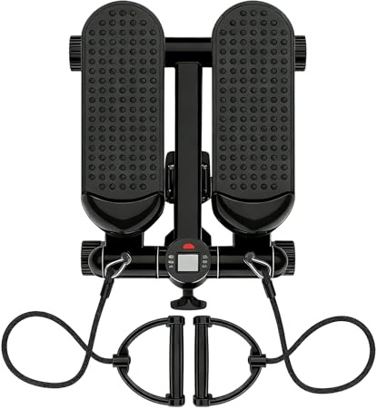 Stepper – Fitnessgerät, leise, tragbar und verstellbar, Treppen-Stepper zu Hause, für tägliches Training in der Wohnung auf Reisen oder auf dem Innenboden
