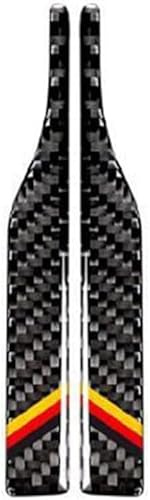 Tryagat Wing Mirror Stickers for Fiat Abarth 500 2025 2024 2023, Carbon Fiber Rearview Mirror Guard Protector Strip Anti-Scratch Trim Decal Exterior Accessory 2PCS