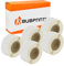 Bubprint 5 Etiketten kompatibel als Ersatz für Dymo 99017 S0722460 für Labelwriter 310 320 330 Turbo 400 Twin Turbo Duo 450 Twin-Turbo Duo SE450 12MM X 50MM