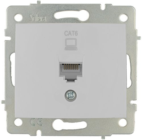 Toma DE Datos RJ4 CAT6 83X81MM S.Europa SOLERA