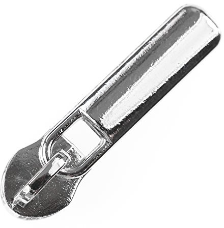 5 Fashion Zipper für Spiralreißverschluss 5mm, Schieber Schlitten, Farbwahl