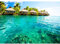 Runa Art Fototapete Strand Meer Karibik 352 x 250 cm Vlies Tapeten XXL Moderne Wandtapete Wohnzimmer Schlafzimmer Grün Blau 9011011c