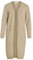 Vila Clothes Damen VIRIL Long L/S Knit Cardigan-NOOS Strickjacke, Beige (Natural Melange Natural Melange), L