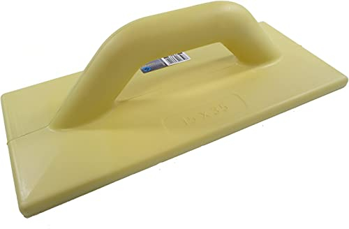Unibos | Poly Plastering Float (280mm X 110mm) | Professional Plastering | Heavy Duty | Made of Hardwearing Rigid Polyurethane | for DYI, Construction, Concrete, Tile and Wallpaper