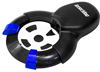 Longridge Auto Putt Returner with Adjustable Hole - Portable Electronic Golf Putting Cup Training Equipment, Fun Indoor Practice Gadget & Golf Gift for Men, Black/White