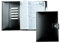 DELMON VARONE - Personalisierbarer Buch-Kalender DIN A5 2025 + 2026 Cambridge Top Grain Leder Schwarz - Terminplaner Organizer 1 Tag 1 Seite - Taschenkalender Druckknopf Stiftschlaufe & Einschubfächer