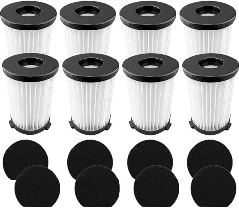 8 Filtri e 8 Spugne per aspirapolvere Ariete Handyforce 2761 e 2759