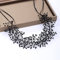 XXXXW Kopfschmuck Hochzeit Schwarzes Haarrebe Hochzeit Stirnband Tiara Kristall Braut Kopfschmuck Hochzeit Haarschmuck Tiara Haarband Haarschmuck Hochzeitskopfschmuck