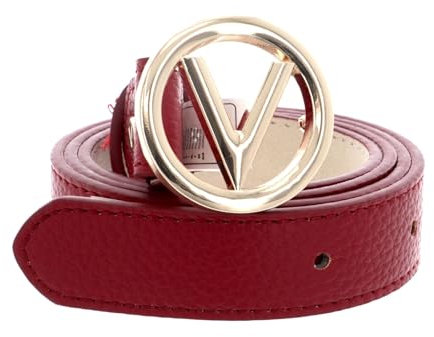 VALENTINO Round Women's Belt W100 Rosso - kürzbar