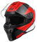 ORIGINE Integralhelm Motorradhelm mit Belüftung ECE Zertifizierung (Bolt Gloss RED Black,M)