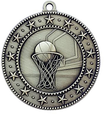 EMDC20 Basketball-Medaillen, Pokal mit Halsbändern, 10 Stück