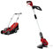 Einhell Cortacésped inalámbrico - GE-CM 18/33 Li PXC. Li-ion, para hasta 200m² & Recortabordes inalámbrico - GE-CT 18 Li Solo (18V, ancho de corte: 24cm, tiempo max