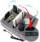 Sofa Buddy Couch-Getränkehalter & Organizer mit USB-Ladeanschlüssen – Sofa-Caddy für Getränke, Fernbedienungen, Snacks und mehr – perfektes Couch-Accessoire mit rutschfestem Design