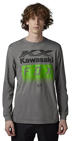 Fox Racing - Fox X Kawi Ls Prem Tee,Grey,2X
