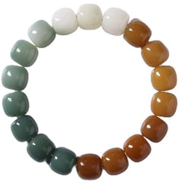 AILIFE Natürliches verwittertes Bodhi Wurzelarmband für Frauen, Yoga, Sportzubehör, klassisches Herren-Armband für Freizeitbedarf