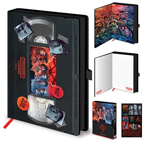 Stranger Things 4 (Staffel 4 VHS) Notizbuch