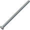 AERZETIX - C60215 - Lot de 5 Vis à métaux à tête cylindrique M6x100 mm à empreinte fendue S - boulon d'assemblage - DIN 84 - dureté 4.8 - en acier zingué - couleur argent