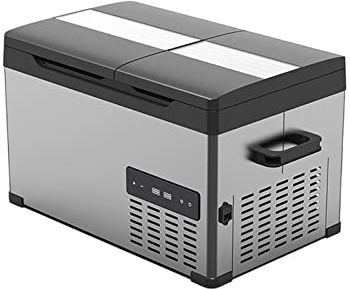 Frigorifero per Auto Portatile 35L/45L/55L Frigorifero per Auto 12V/24V 220 Uso Domestico Mini Ghiacciaia Compressore Frigo Automatico Congelatore rapido for Camper RV Boat Travel