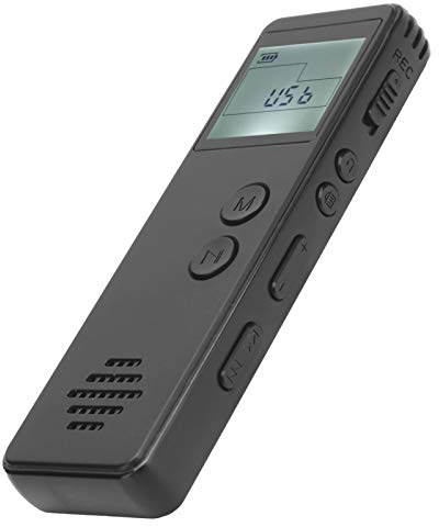 Tragbarer Digitaler Diktiergerät MP3-Player, Integrierte Professionelle Audioaufnahme, Rauschunterdrückung, USB 2.0, Einfache Bedienung für Meetings, Vorträge, Interviews