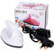 lmoikesz Mini DIY Craft Iron Handheld Electric Iron Portable ABS Travel Clothes Mini Irons for Fuse Beads Sewing Patchwork Heat Press Name Stickers (White, Mi ni Irons)