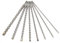 BREAKA 10-25mm SDS Plus Masonry Hammer Drill Bit 450mm Tungsten Carbide Tip Hammer Drill (Size : 18MM)