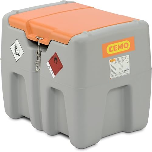 Cemo DT Mobile Easy Diesel Tank 210 Liter & Cematic 12V Pumpe mit Deckel