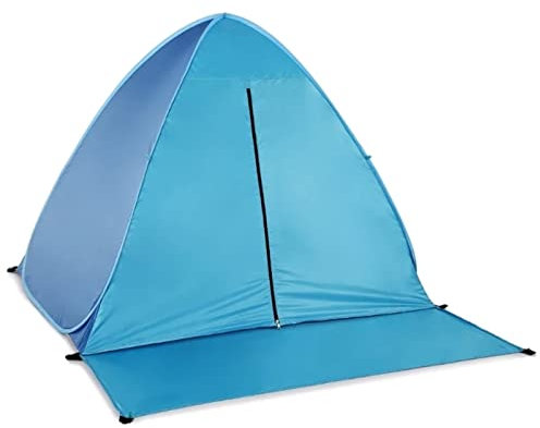 AQQWWER Zelte Quick Automatic Opening Camping Tent Beach Tent Anti-uv Sun Shelter Ultralight Tent Beach Sun Shade Awning Fit 2-3 Person