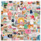 100PCS Read Stickers for Laptop,Luggage,Bumper,Skateboard, Guitar,Water Bottle,Helmet,Scrapbook,Bike,Inspirational Reading Waterproof Stickers,Aesthetic Vinyl Decals,Gift for Teens Children Girls