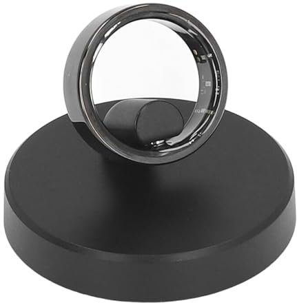 Smart Ring Health Tracker, Ti Legierungsmaterial, Aktivitätsverfolgung, Umfassende Schlafanalyse, Wasserdichtes IP68 Design (mit Nova Smart Ring APP) für 5.0 IOS 10.0 (21,5