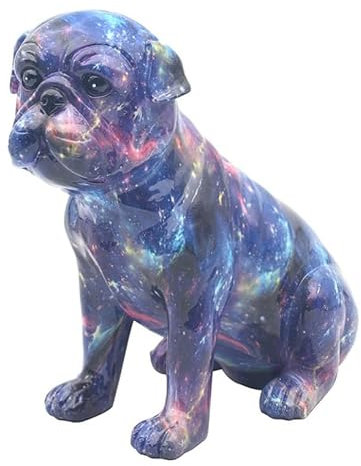 Lesser & Pavey Galaxy Pug Figurine For Home & Office | Home Decor Ornaments Gift For Women & Men | Beautiful Figurine For Indoor & Outdoor | Living Room Decor Ornaments
