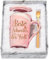 Diztoud Schwester Geschenk Weihnachten Geburtstag, Beste Schwester Geschenke Tasse, Geschenke für Schwester Freundin Weihnachtsgeschenke, 400ML Keramik Marmorbecher mit Deckel, Löffel und Geschenkbox
