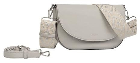 Gabor bags Damen Linda Umhängetasche, Grau