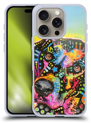 Head Case Designs Officially Licensed Dean Russo Labrador Dogs Gel Case [Military Grade Protection] Compatible with Apple iPhone 16 Pro and Compatible with MagSafe