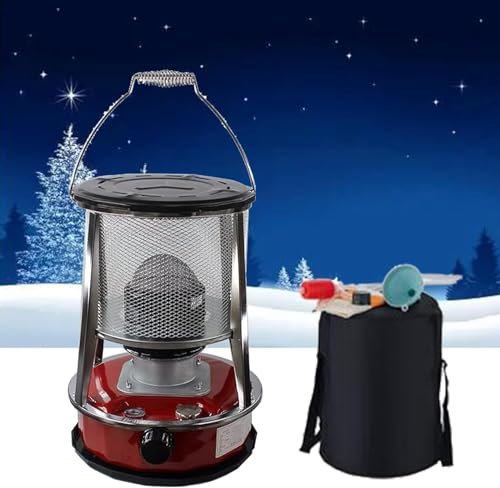 BomDog 5L Rosso Kerosene Stufa Riscaldatore All'Aperto Ghiaccio Pesca Campeggio Casa Portatile Combustibile Kerosene Riscaldamento Stufa Portatile Kerosene Riscaldamento Cucina Stufa