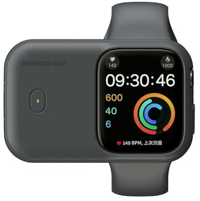 Cargador portátil portátil para Apple Watch de 44 mm, 45 mm, 49 mm, para deportes al aire libre