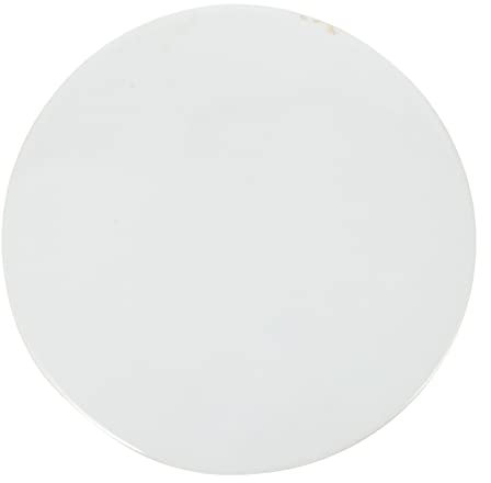 LALAFINA Piatto da Dipingere DIY Ceramica Bianco Semplice per Arte Manuale per Pittura e Attività Fai Da Te per Adulti
