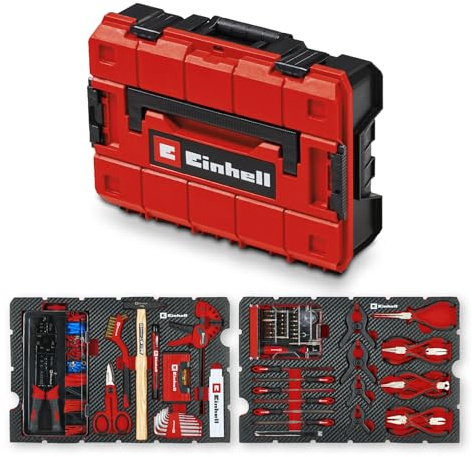 Einhell E-Case 153-tlg. Werkzeugkoffer Hobby