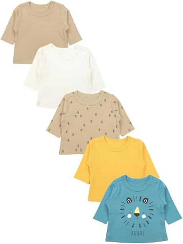 TupTam Baby Jungen Langarmshirt 5er Set