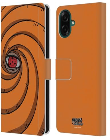 Head Case Designs Offizielle Naruto Shippuden Tobi-Maske Ikonisch Leder-Wallet-Hülle Kompatibel mit Samsung Galaxy A07