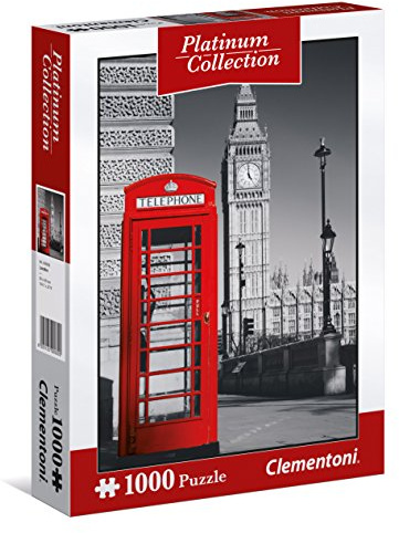 Clementoni 39397 - Puzzle 1000 1 Platinum Collection: London