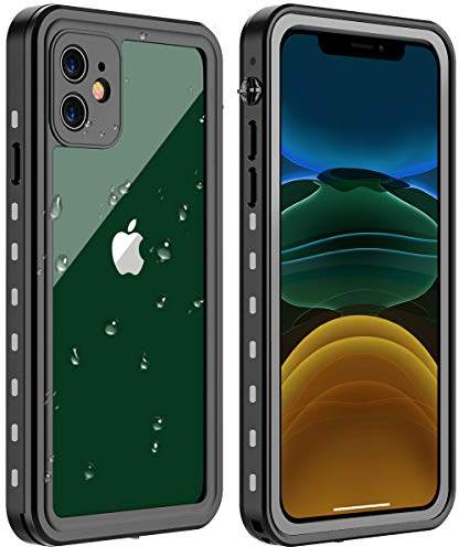 AICase Cover impermeabile per Apple iPhone 11, [certificata IP68] 360°Protection Waterproof Cover [antiurto] antipolvere e anti-neve per Apple iPhone 11