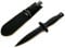 KS-11 Dolch als Jagdmesser – Angelmesser – 440 Klinge - Gesamtlänge ca. 23 cm – Inclusive Holster mit Gürtelclip ideal als Tactical Hunting Knife – Gürtelmesser- Dagger - Stiefelmesser