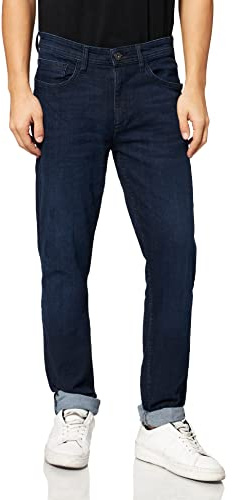 Blend 20712999 Herren Jeans Hose Denim Pant Multiflex mit Stretch 5-Pocket Jet Fit Flim Fit, Größe:34/34, Farbe:Denim Dark Blue (200292)