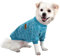 HuaLiSiJi Hundepullover Kleine Hunde Chihuahua Pullover Hunde Hoodie Hunde Strickpullover, Warm und Leicht, Mit Einer Weichen Textur, Elastizität Leicht zu Tragen (Blau, L)