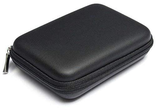 FROVOL Étui pour disque dur externe SATA vers USB 3.0 HDD SSD 2,5 EVA noir pochette de rangement externe portable